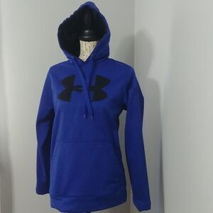 Women's Under Armour Super Soft & Warm Pocket Hoodie Blue/Black S